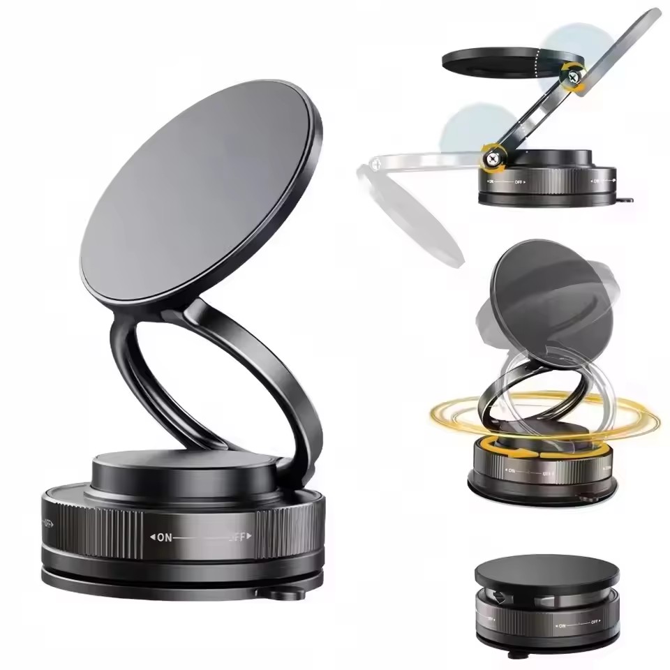 Magazine File Holder - 2026 New Vacuum Magnetic Phone Holder