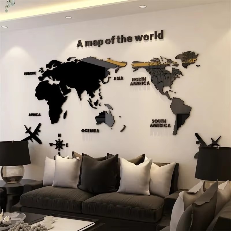 Office Furniture World - 3D Acrylic Office Classroom Wall Stickers