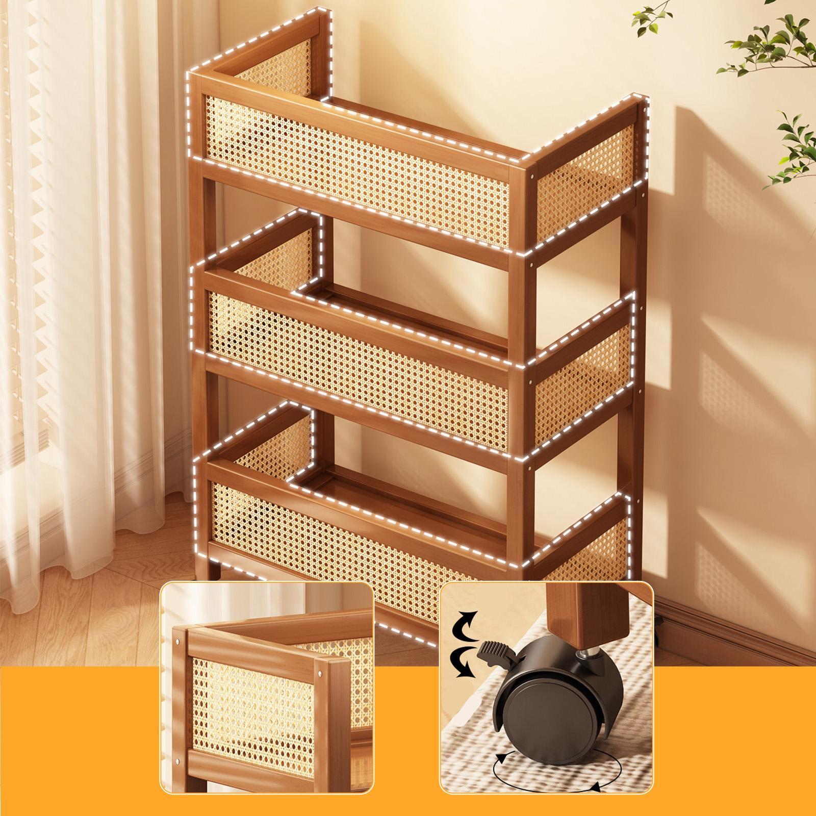 Rolling Utility Cart Storage T - Book Cart Rolling review and price