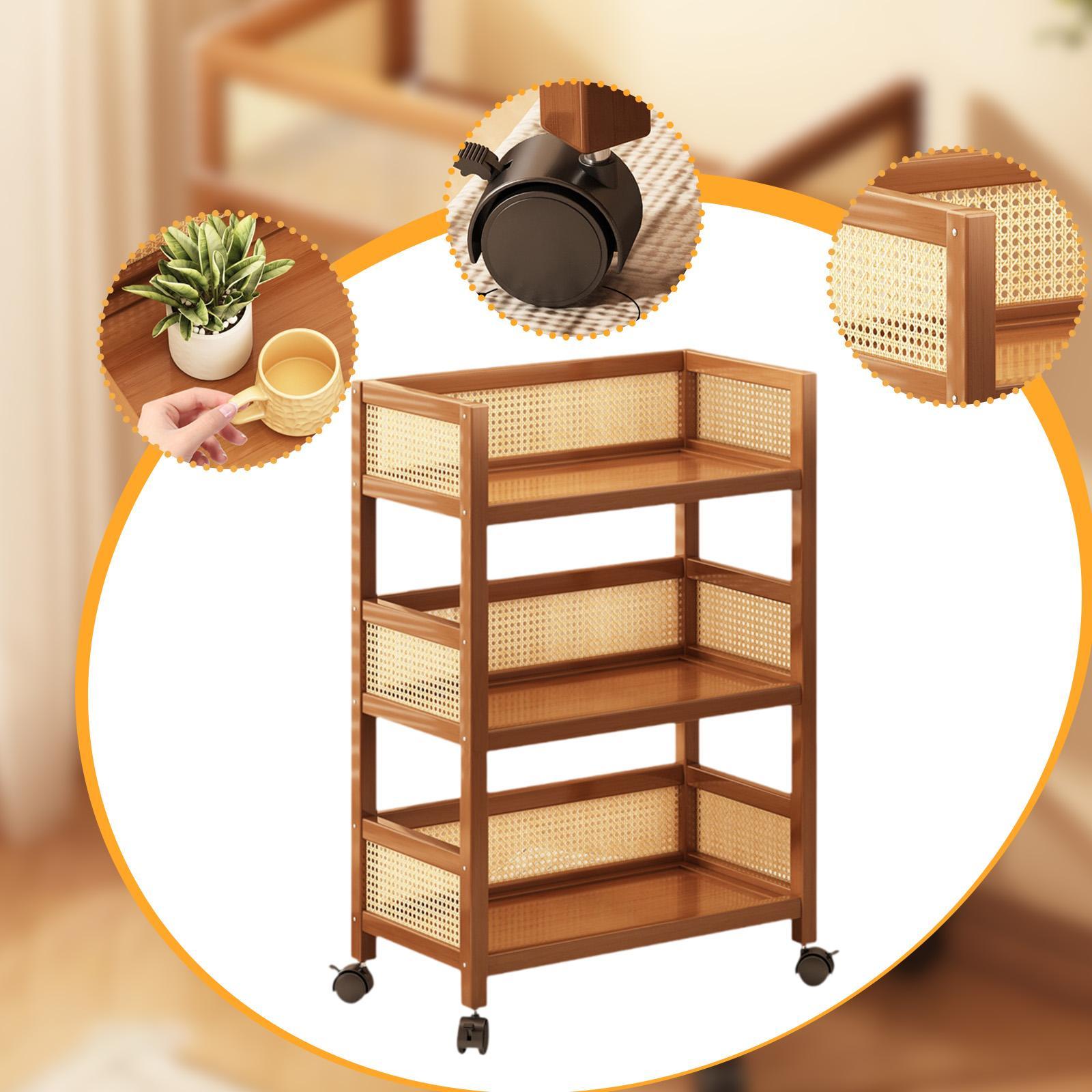 Rolling Utility Cart Storage T - Book Cart Rolling review and price