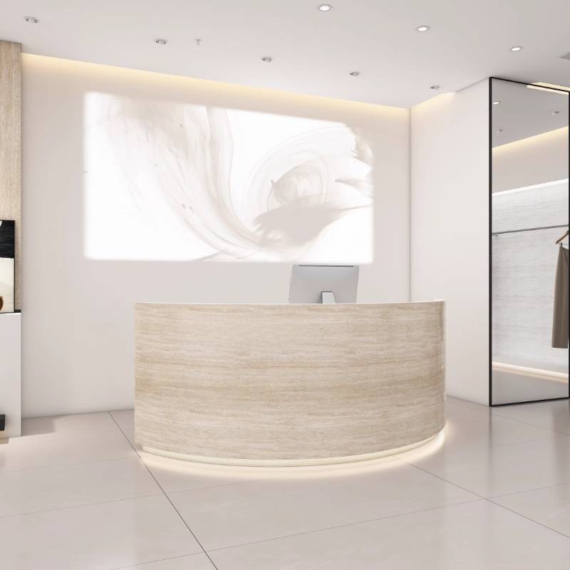 Design Logo Reception Desks Be - Office Furniture Logo review and price