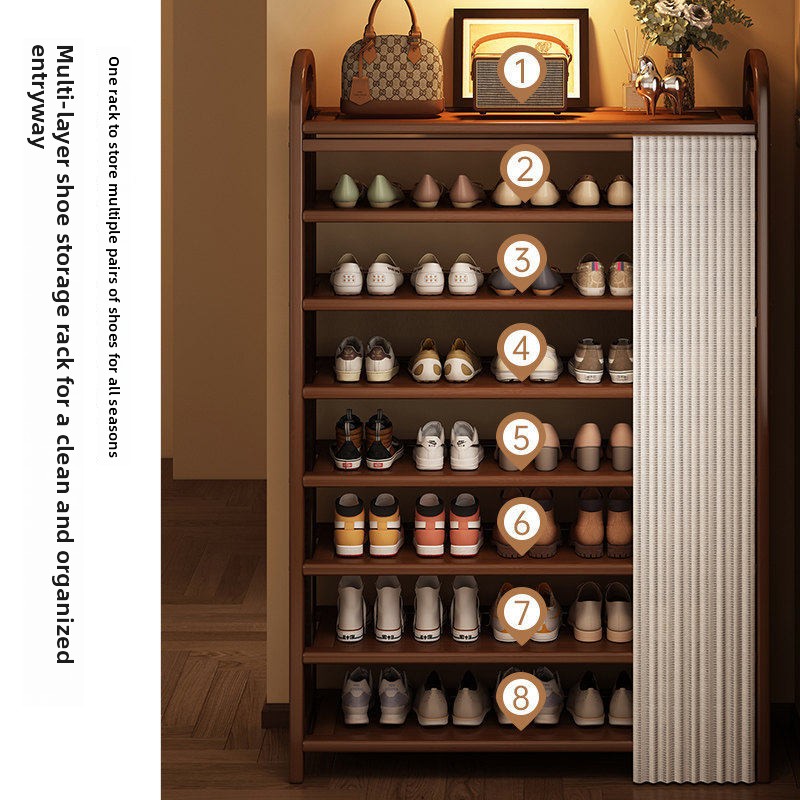 Bamboo shoe rack, home door sh - Room Divider Bamboo review and price