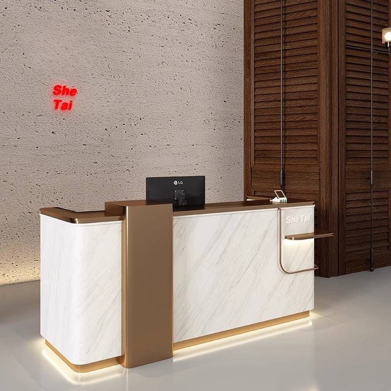 Logo Beauty Reception Desks Ho - Office Furniture Logo review and price