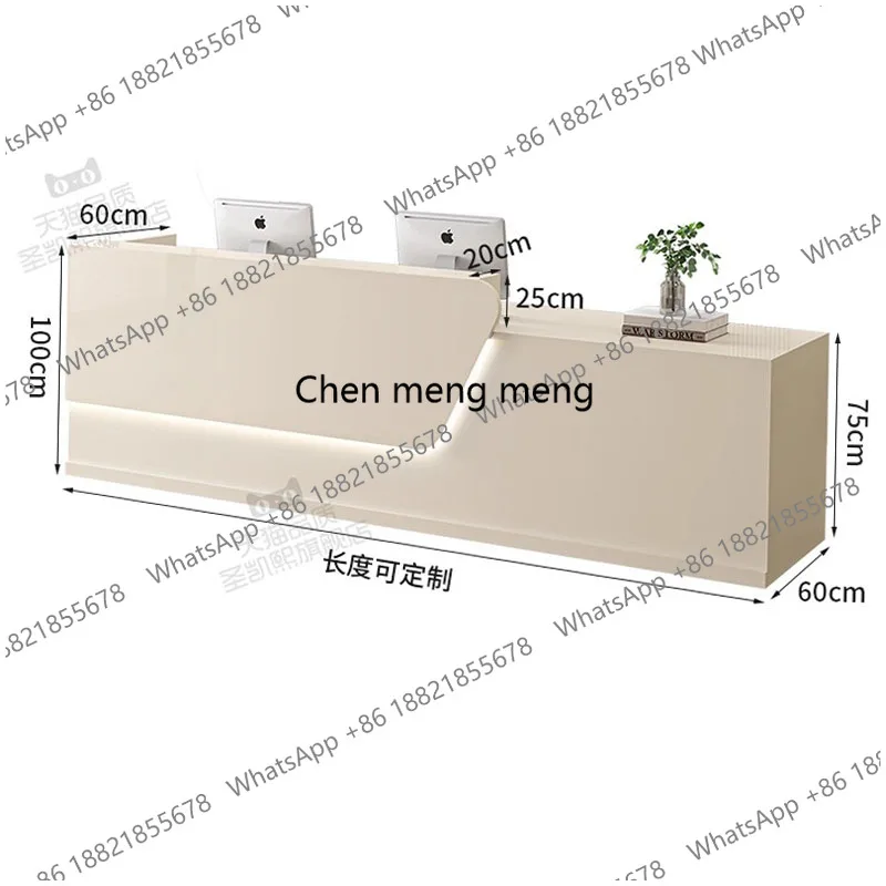 F182 Salon Modern Reception De - Office Furniture Logo review and price