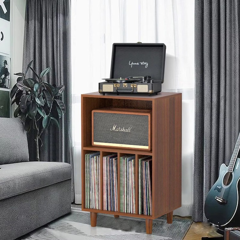 Turntable Stand, Multi-Shelf W - Room Divider Bamboo review and price