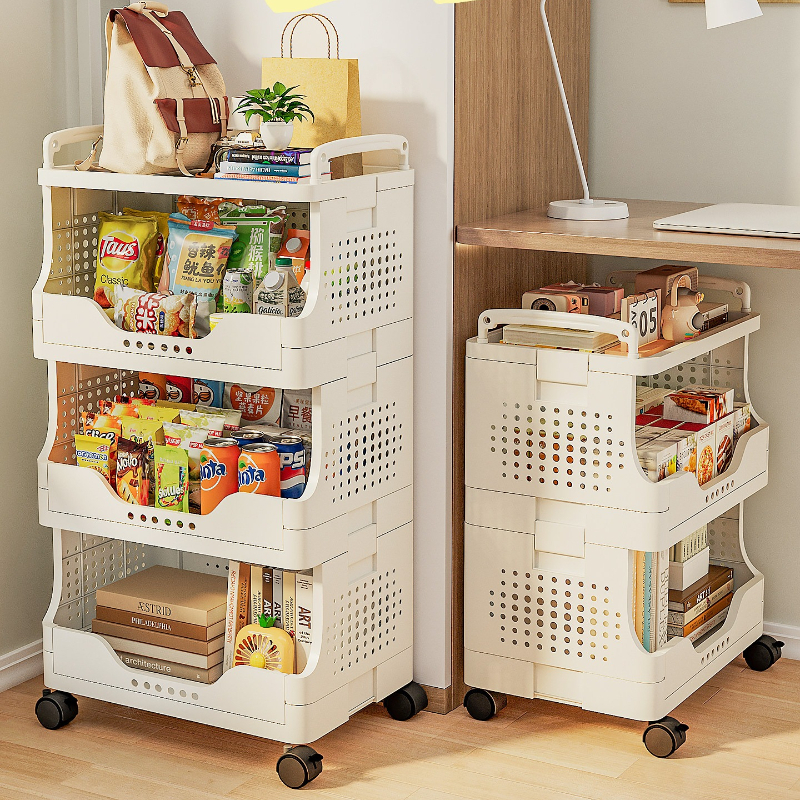 Simple Plastic Storage Shelf U - Book Cart Rolling review and price