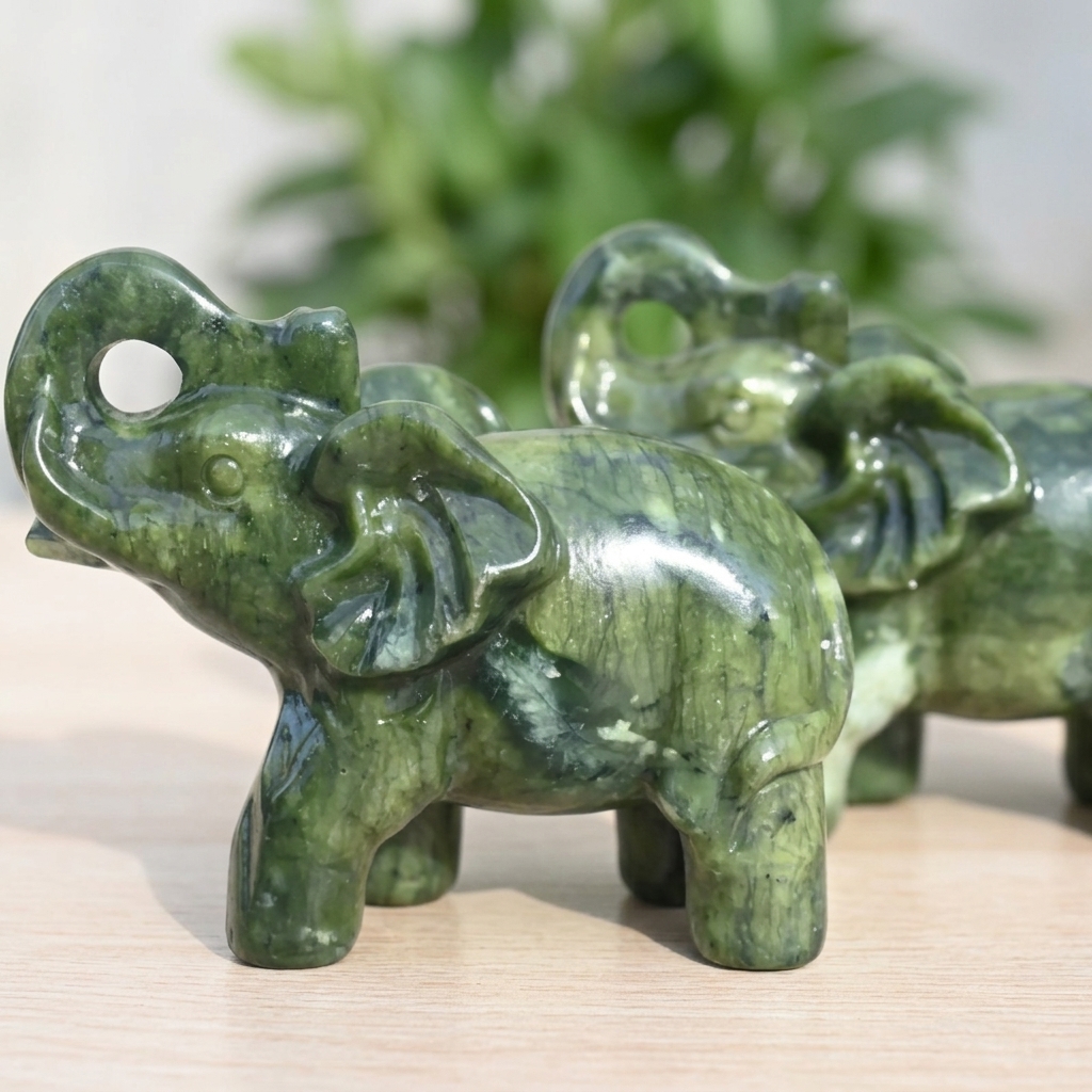 1pc Unique Hand Carved Xiuyan  - Office Furniture Equipment review and price