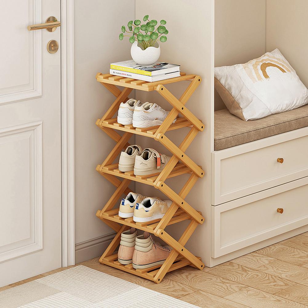 Bamboo Folding Shoe Rack Space - Room Divider Bamboo review and price