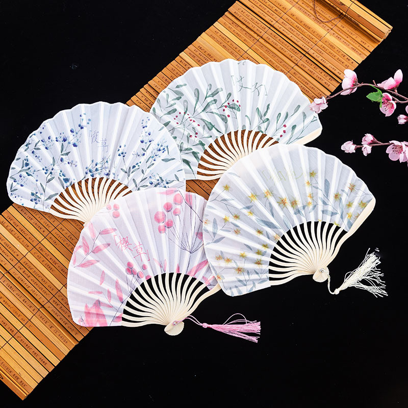 Hand Fold Fan Retro Adornment  - Room Divider Bamboo review and price