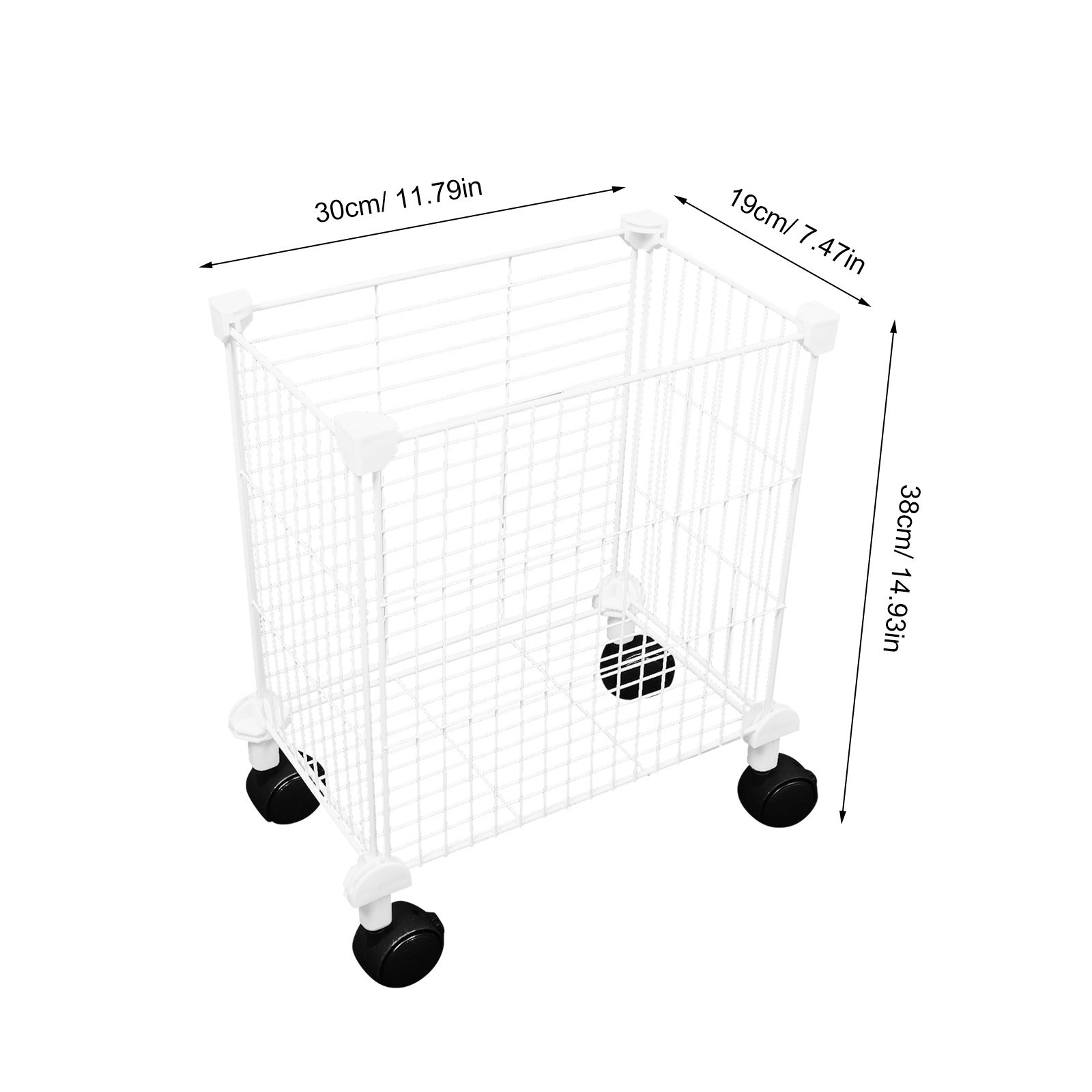 White Metal Wire Rolling Stora - Book Cart Rolling review and price