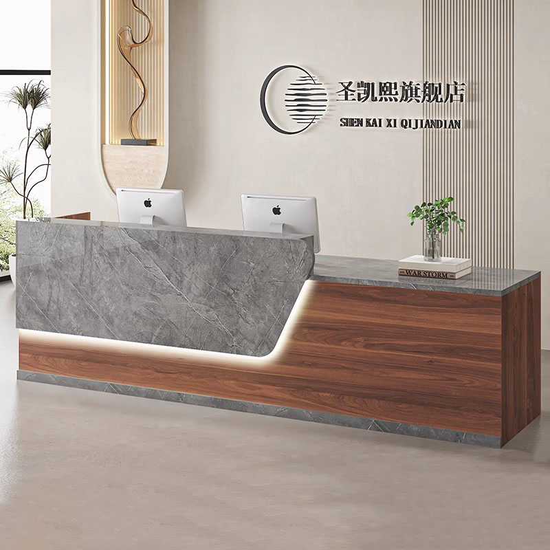 Beauty Home Reception Desk Lux - Office Furniture Logo review and price