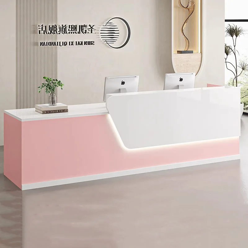 Beauty Home Reception Desk Lux - Office Furniture Logo review and price