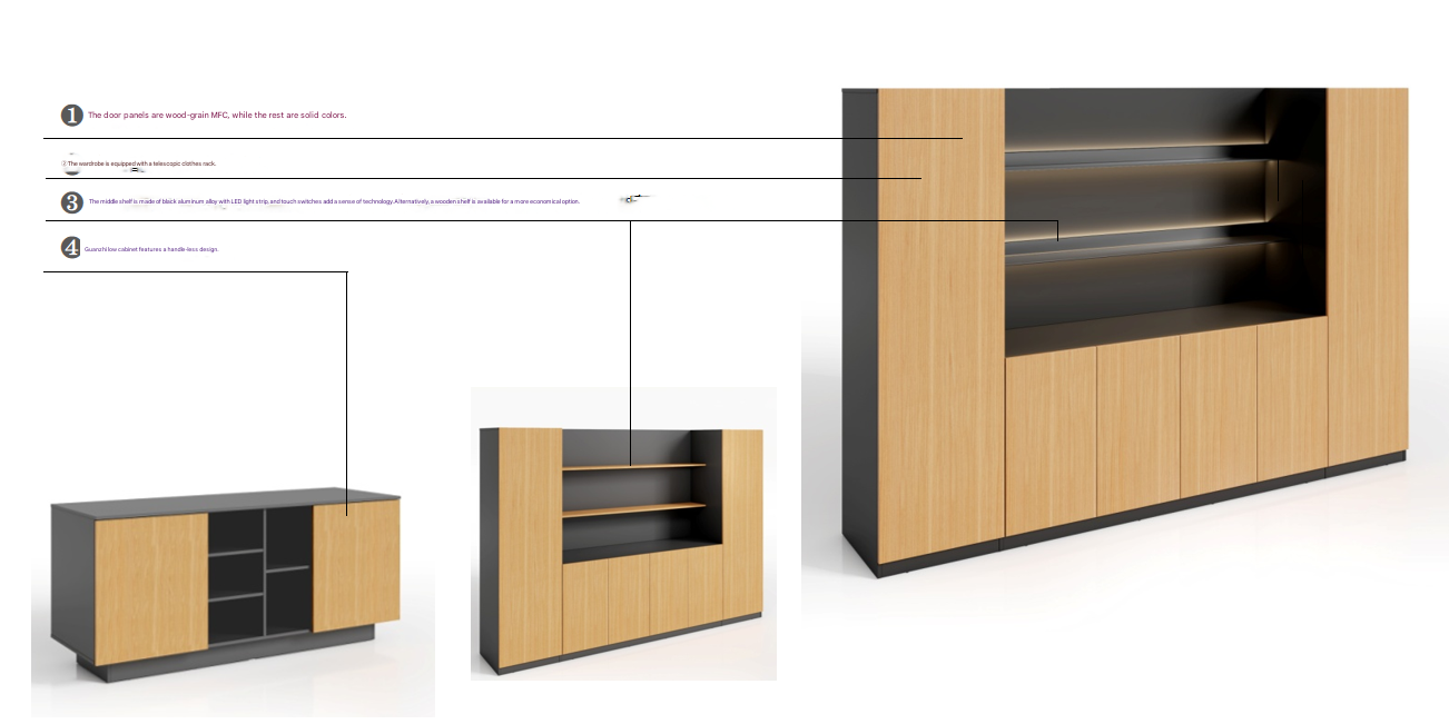 Best Selling MFC Credenza Fili - Office Furniture Credenza review and price