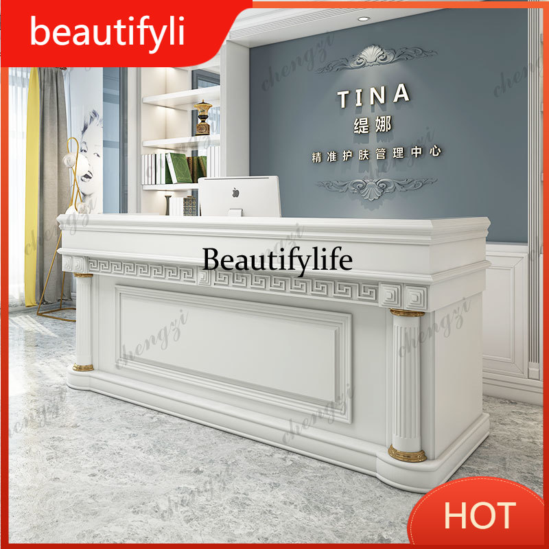 A139 Large Beauty Clinic Recep - Office Furniture Logo review and price