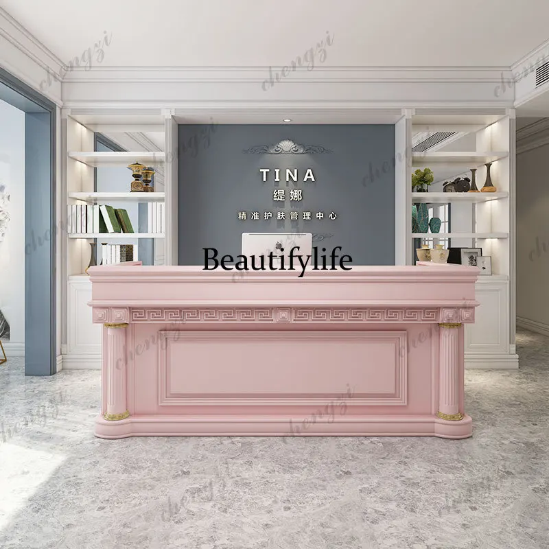 A139 Large Beauty Clinic Recep - Office Furniture Logo review and price