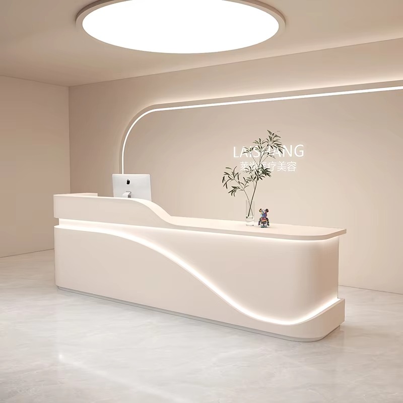 Large Hotels Counter Reception - Office Furniture Logo review and price