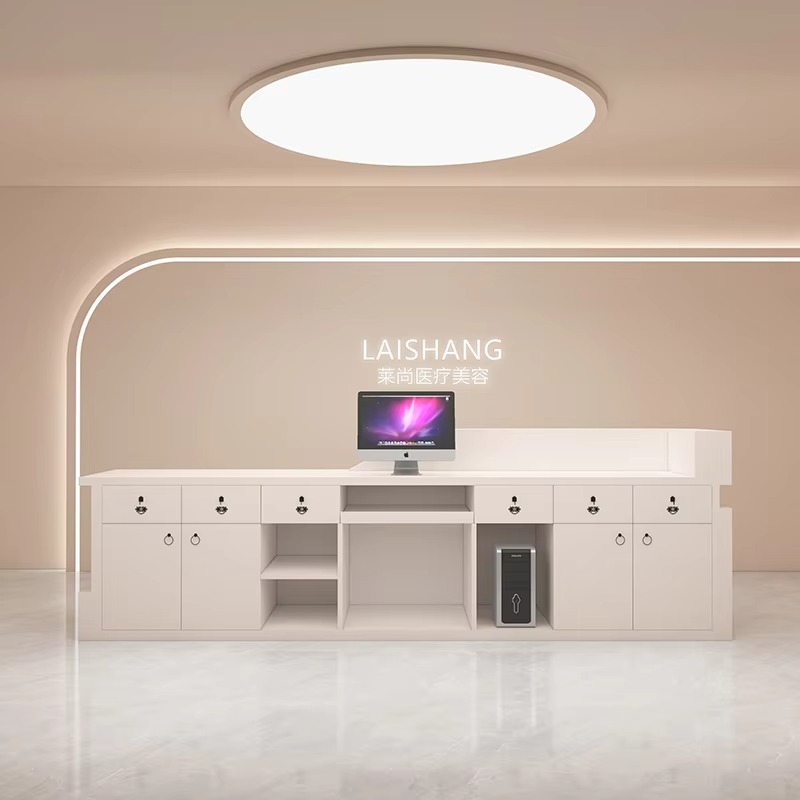 Large Hotels Counter Reception - Office Furniture Logo review and price