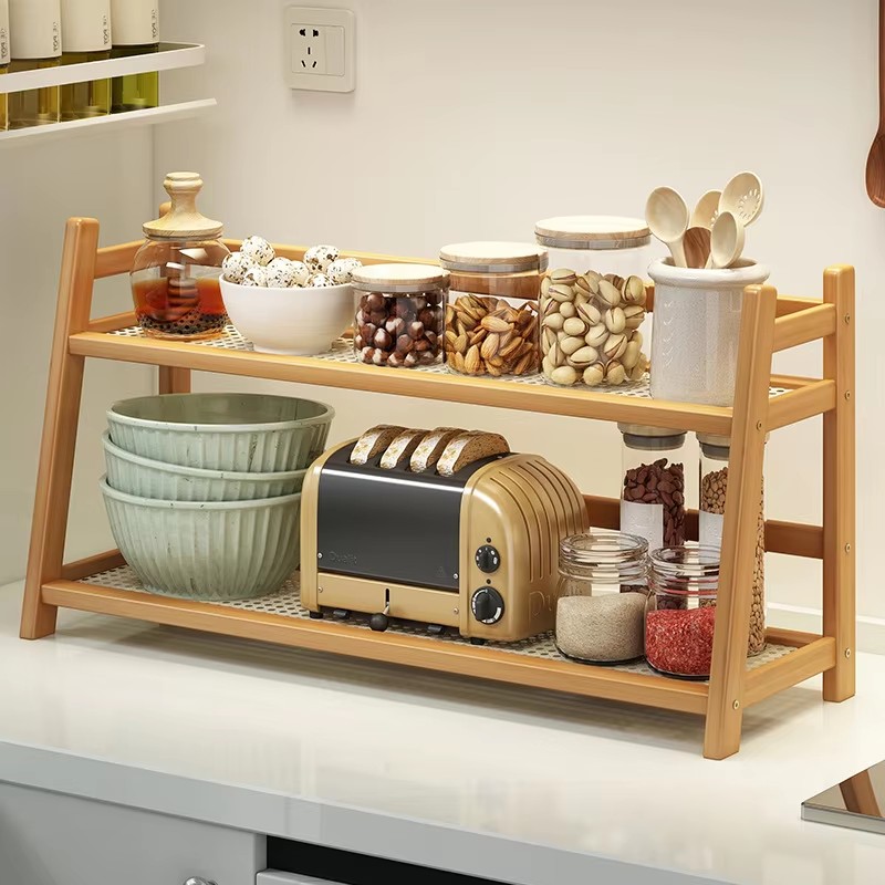 2 Layer Spice Caddy Shelf Bamb - Room Divider Bamboo review and price