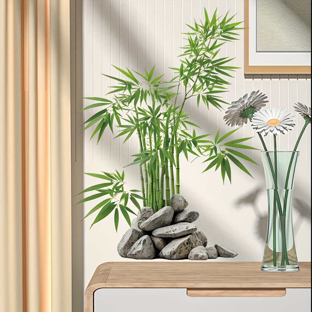 Watercolor Green Bamboo Leaf P - Room Divider Bamboo review and price