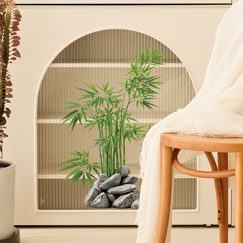 Watercolor Green Bamboo Leaf P - Room Divider Bamboo review and price
