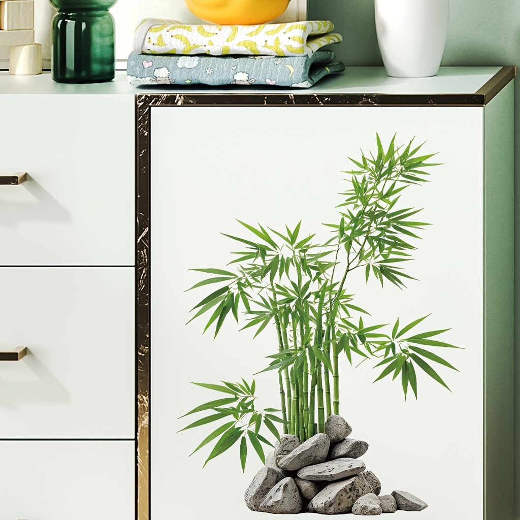 Watercolor Green Bamboo Leaf P - Room Divider Bamboo review and price