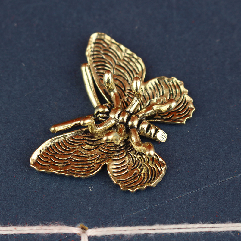 Brass Butterfly Statue, Insect - Office Furniture Equipment review and price