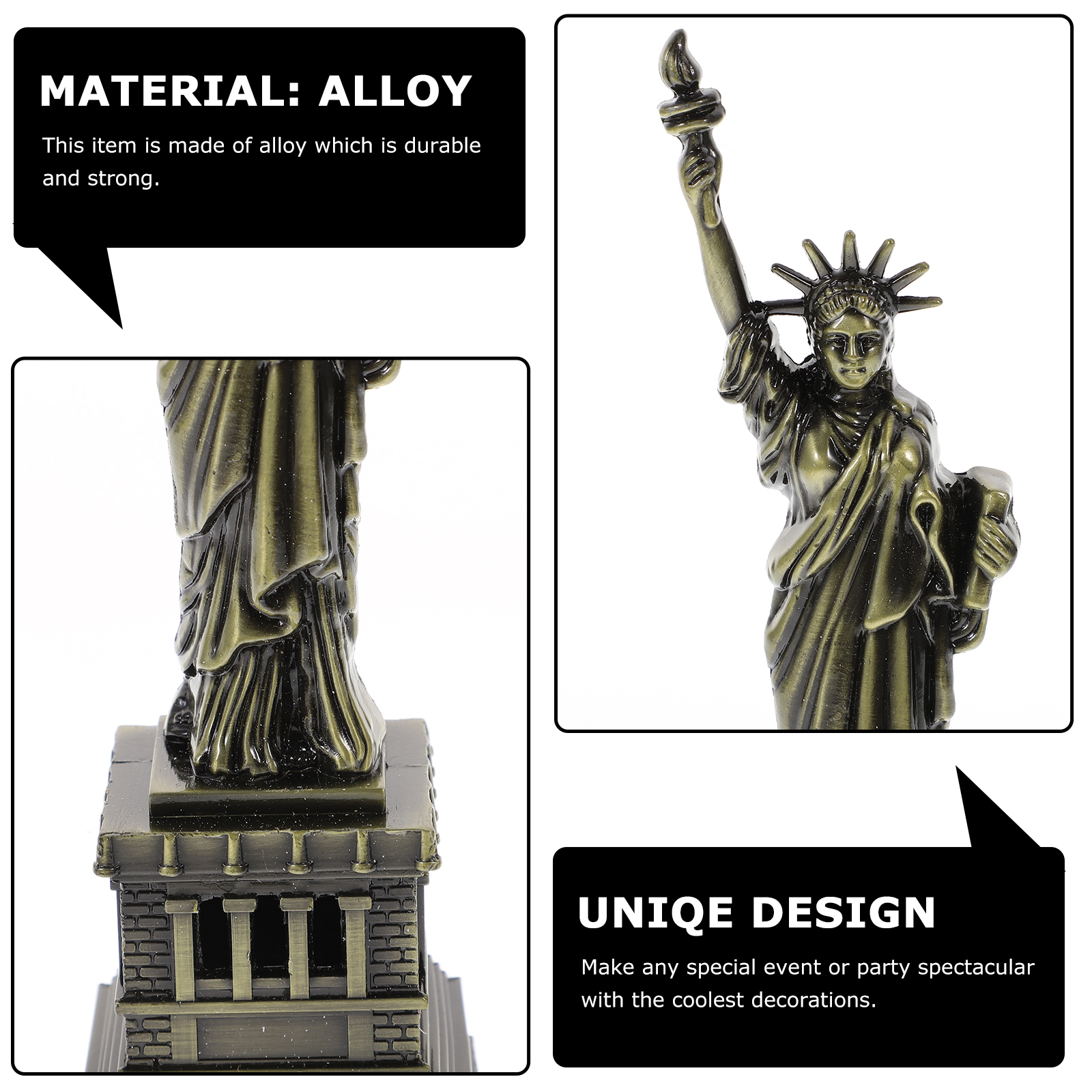 Retro Alloy Statue Of Decor Mi - Office Furniture Usa review and price