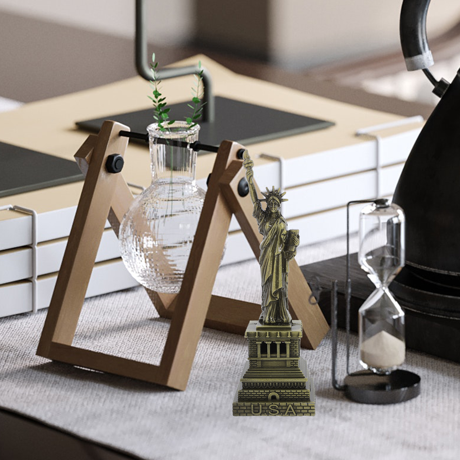Retro Alloy Statue Of Decor Mi - Office Furniture Usa review and price