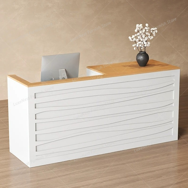 Office Beauty Reception Desk L - Office Furniture Logo review and price
