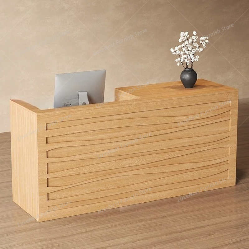 Office Beauty Reception Desk L - Office Furniture Logo review and price