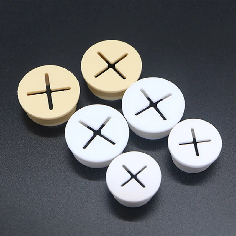 5PCS  Flexible Rubber Round Ca - Office Furniture Equipment review and price