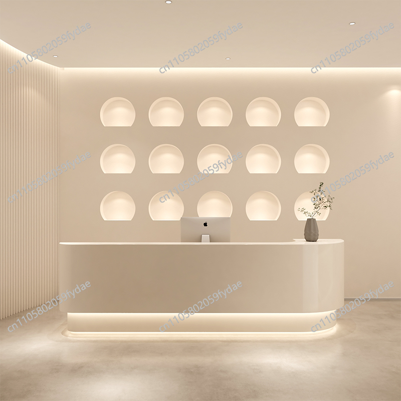 Clothing Store Reception Desks - Office Furniture Logo review and price