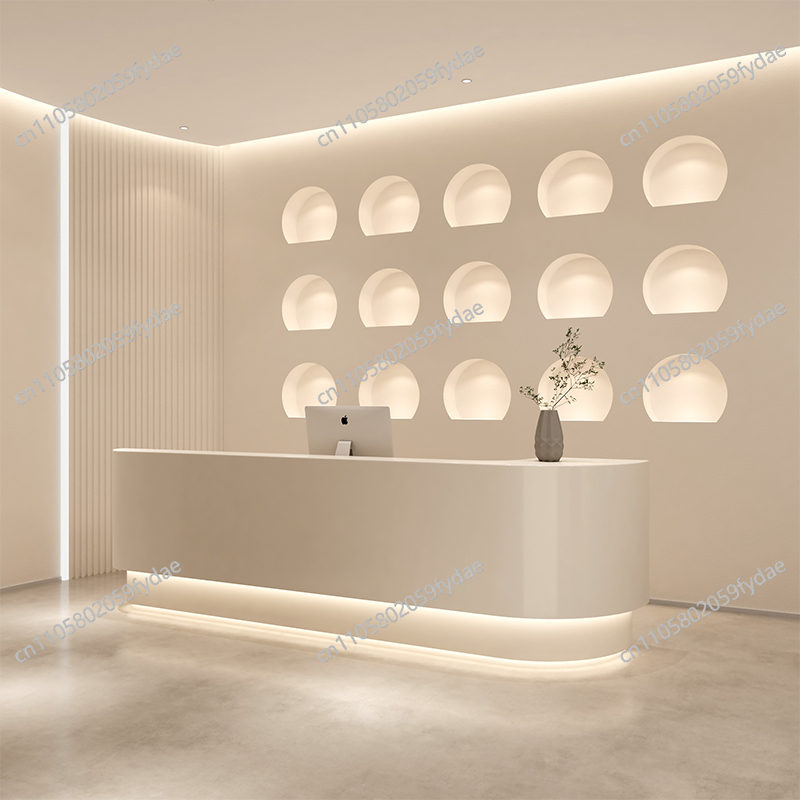 Clothing Store Reception Desks - Office Furniture Logo review and price