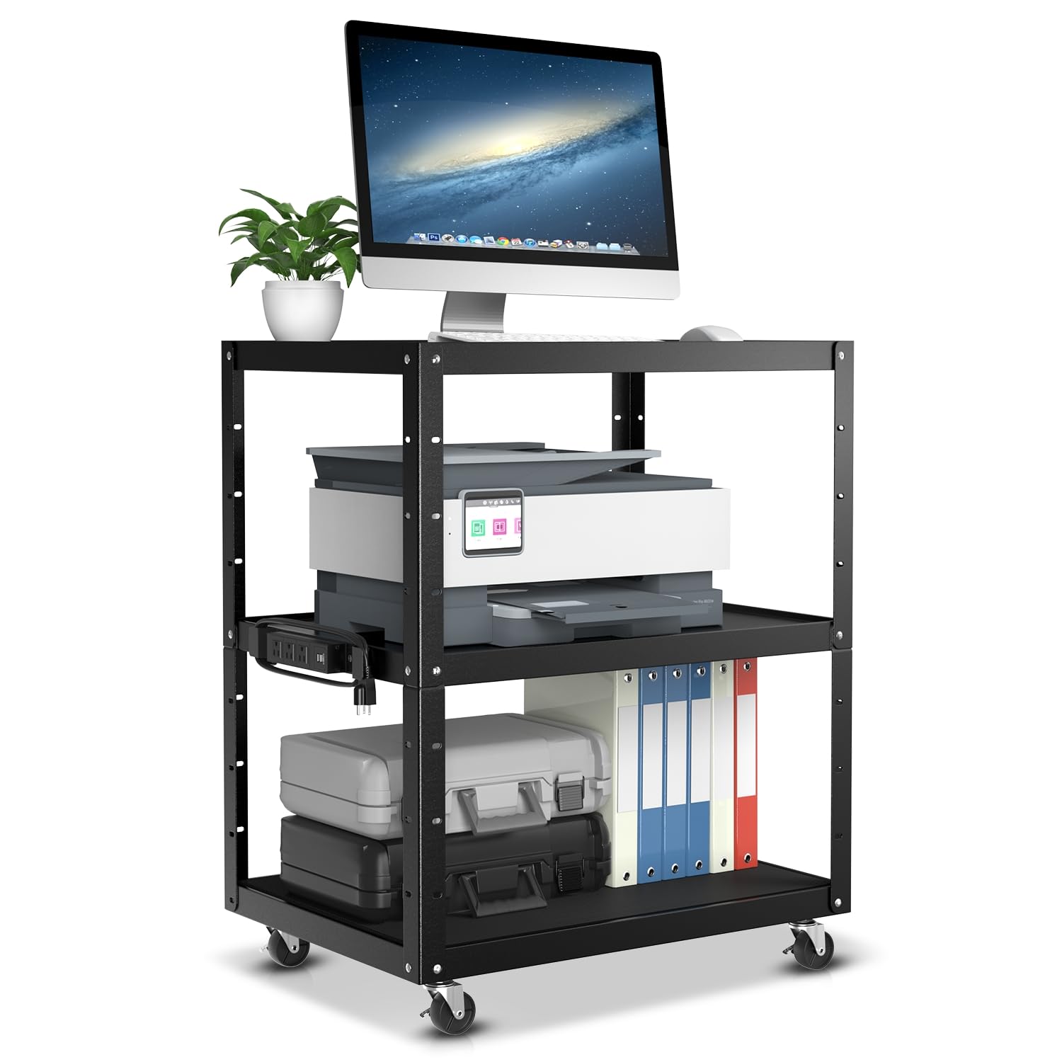 Adjustable Height Rolling AV C - Office Furniture Outlet review and price