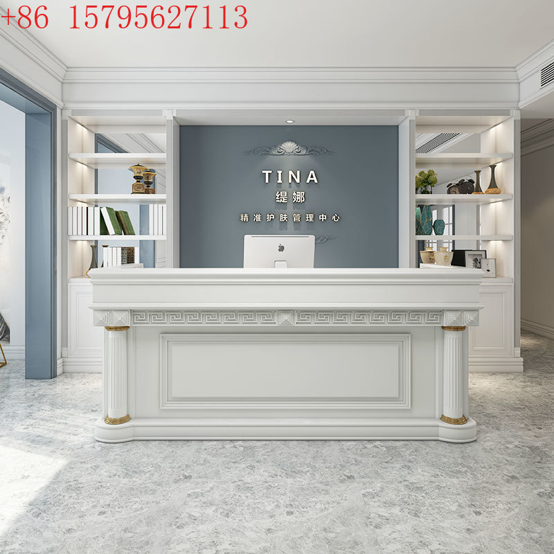 Large Beauty Clinic Reception  - Office Furniture Logo review and price