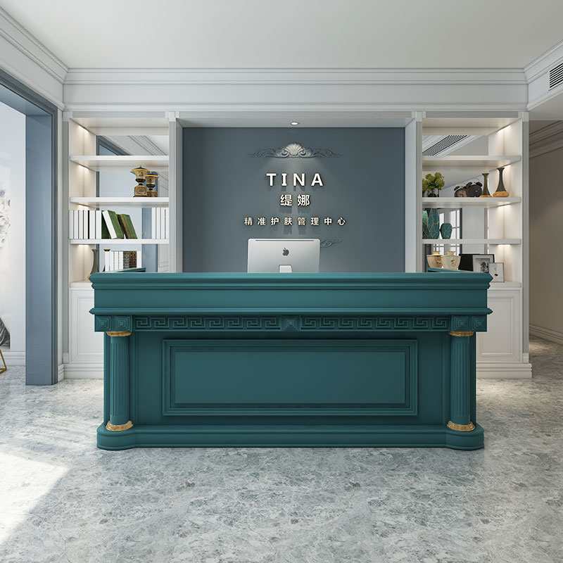 Large Beauty Clinic Reception  - Office Furniture Logo review and price