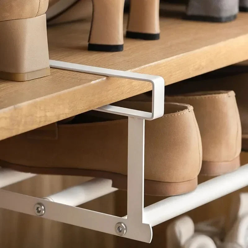 Adjustable Shoe Rack with Hang - Room Divider Bamboo review and price