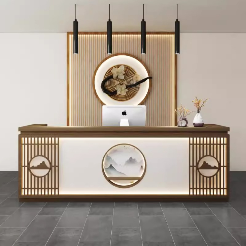Simple Classic Reception Desk  - Office Furniture Usa review and price