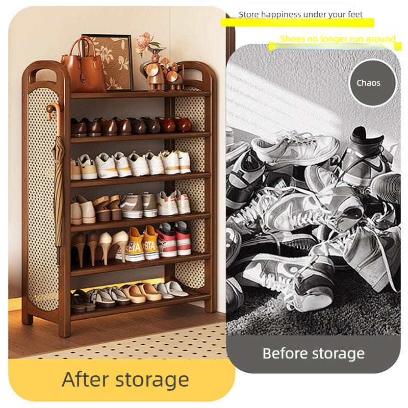 Bamboo shoe rack, multi-layer  - Room Divider Bamboo review and price