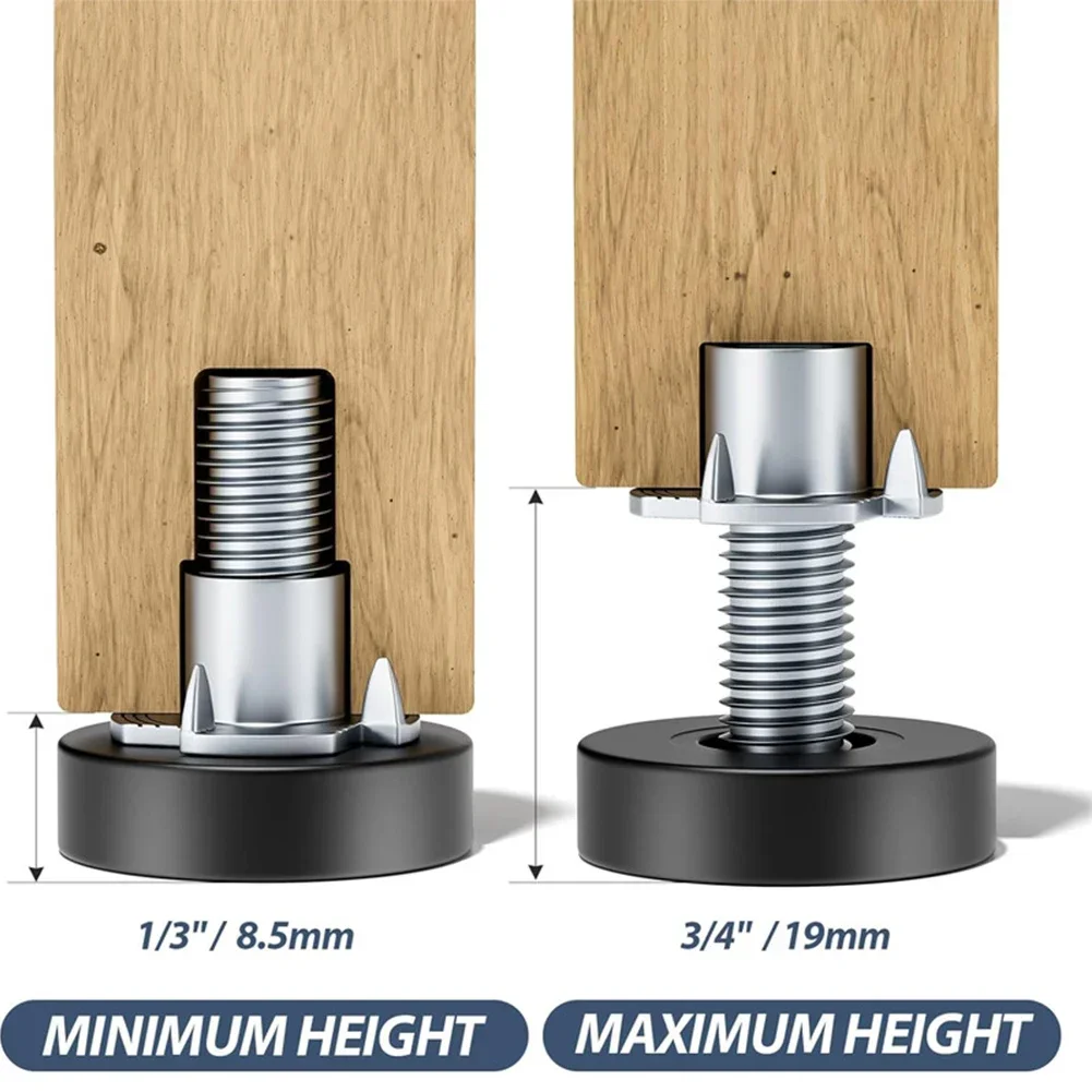 8PCS Adjustable Furniture Leve - Office Furniture Equipment review and price